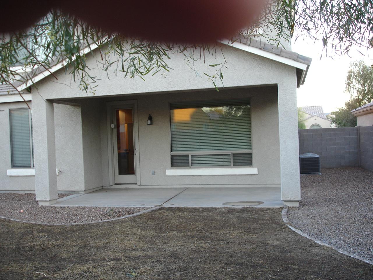 4744 East Timberline Road Gilbert, AZ 85297 - Photo 24 of 25 a view of outdoor space garage and window