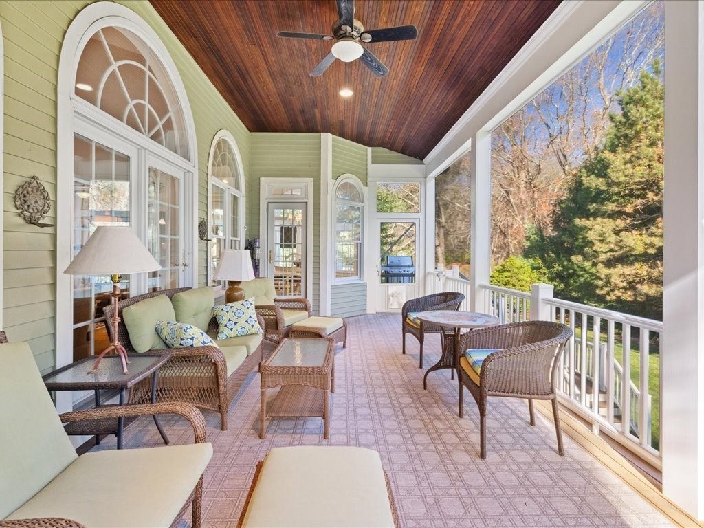 15 Cushing Hill Road Hanover, MA 02339 - Photo 5 of 42 a living room with furniture and a large window