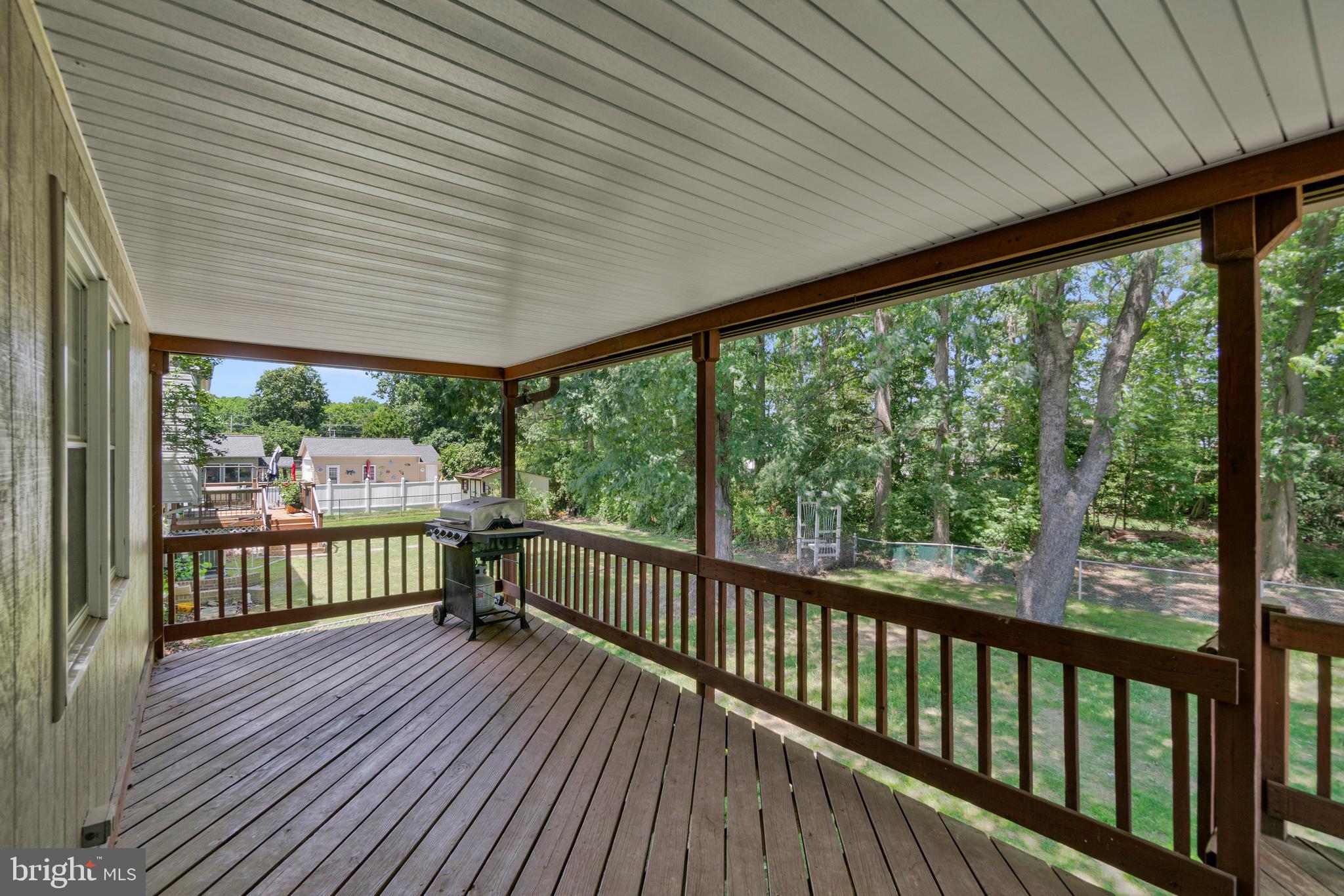 503 Nollmeyer Road Middle River, MD 21220 - Photo 34 of 35 Covered Rear Deck