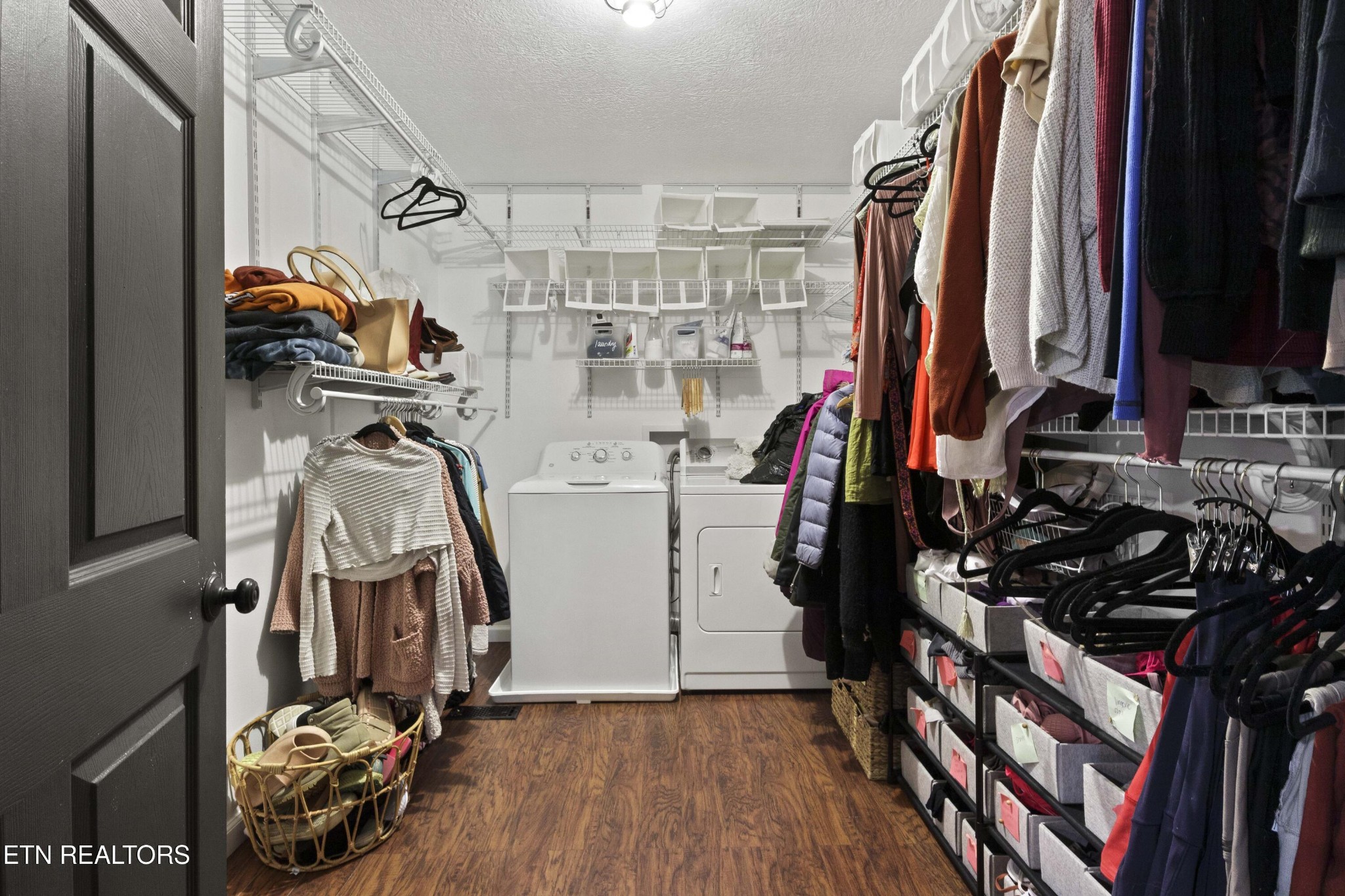 99 Reservoir Road Norris, TN 37828 - Photo 22 of 47 a view of walk in closet with clothes and shoes