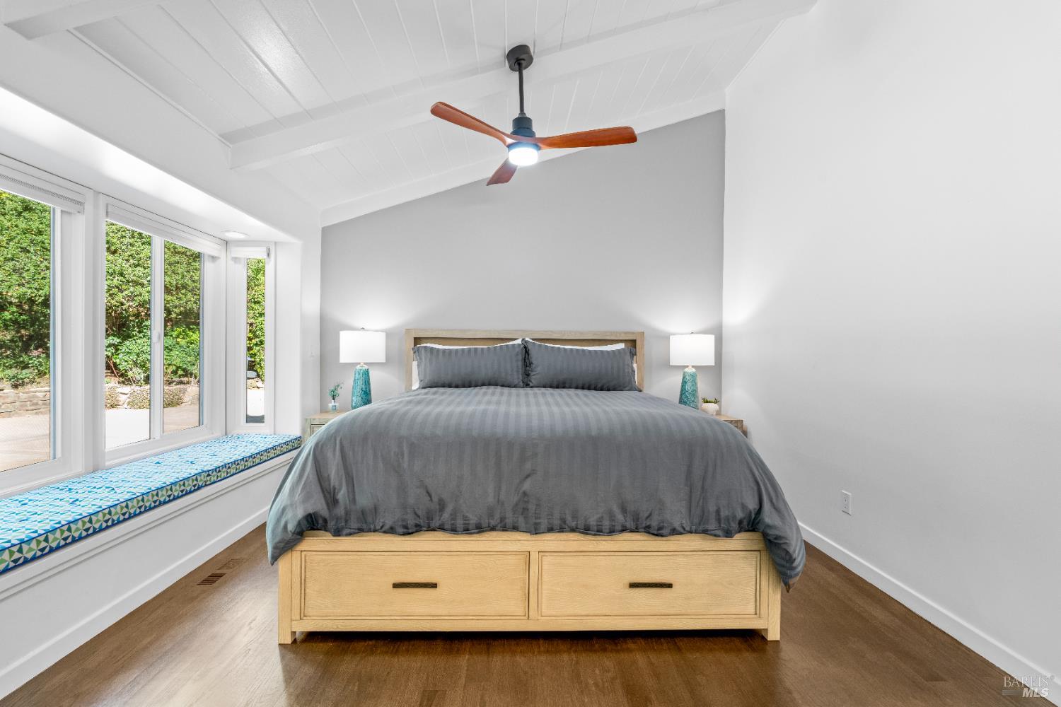 71 Convent Court San Rafael, CA 94901 - Photo 16 of 37 a bedroom with a bed and a window