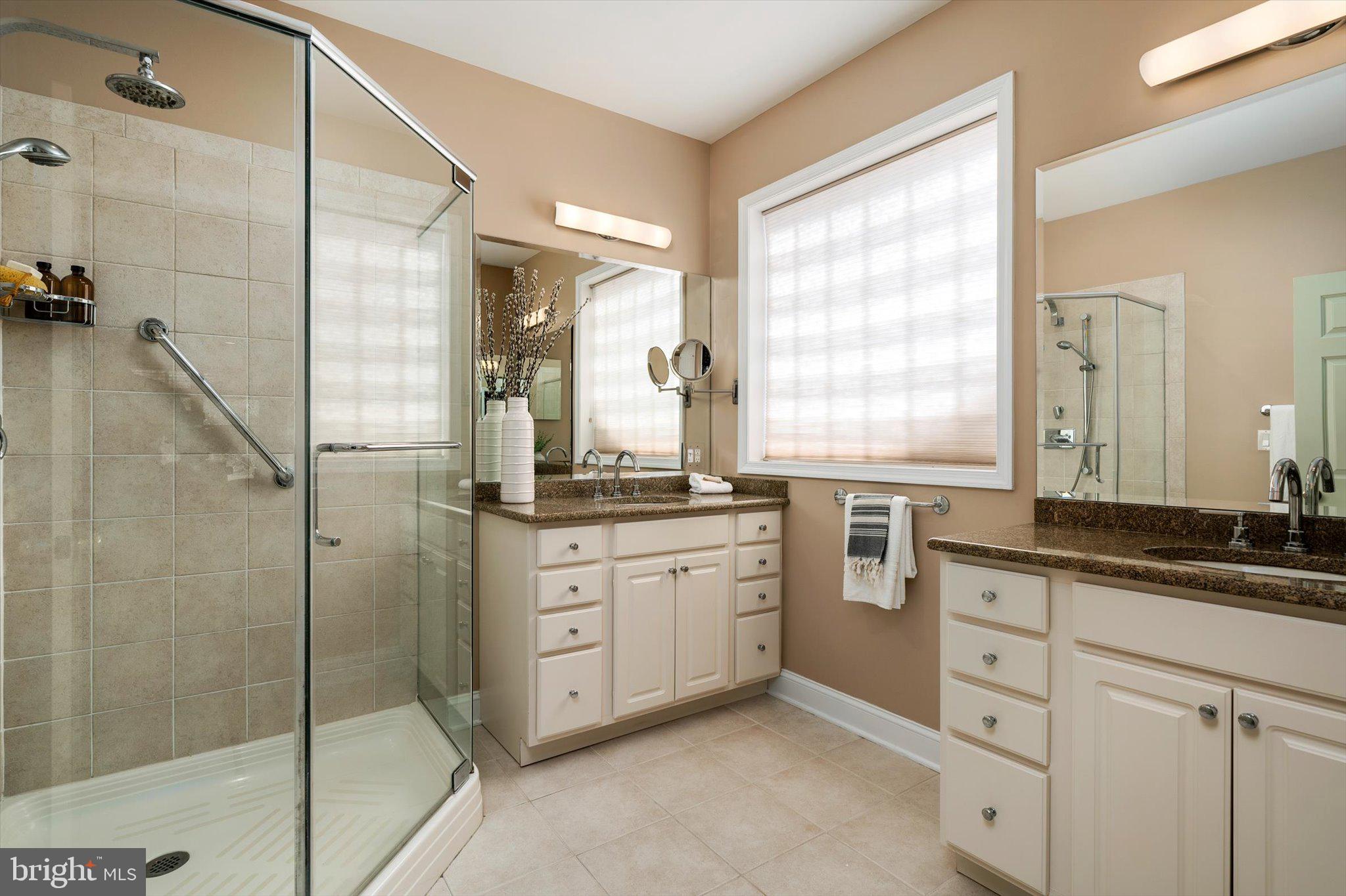 12 Ironwood Road Skillman, NJ 08558 - Photo 23 of 45 Two sinks and vanities with stall shower