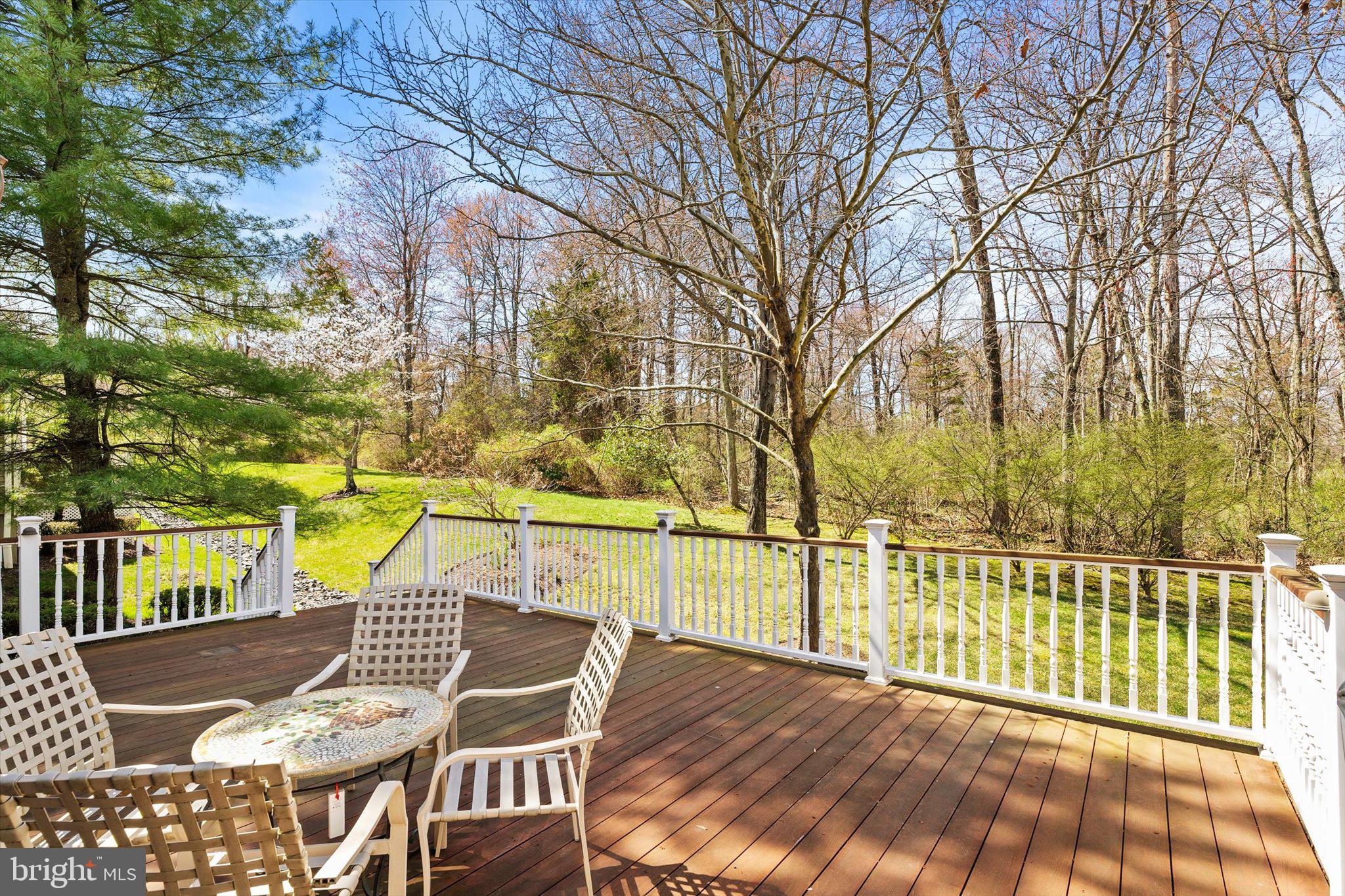 12 Ironwood Road Skillman, NJ 08558 - Photo 38 of 45 Back deck facing private wooded space
