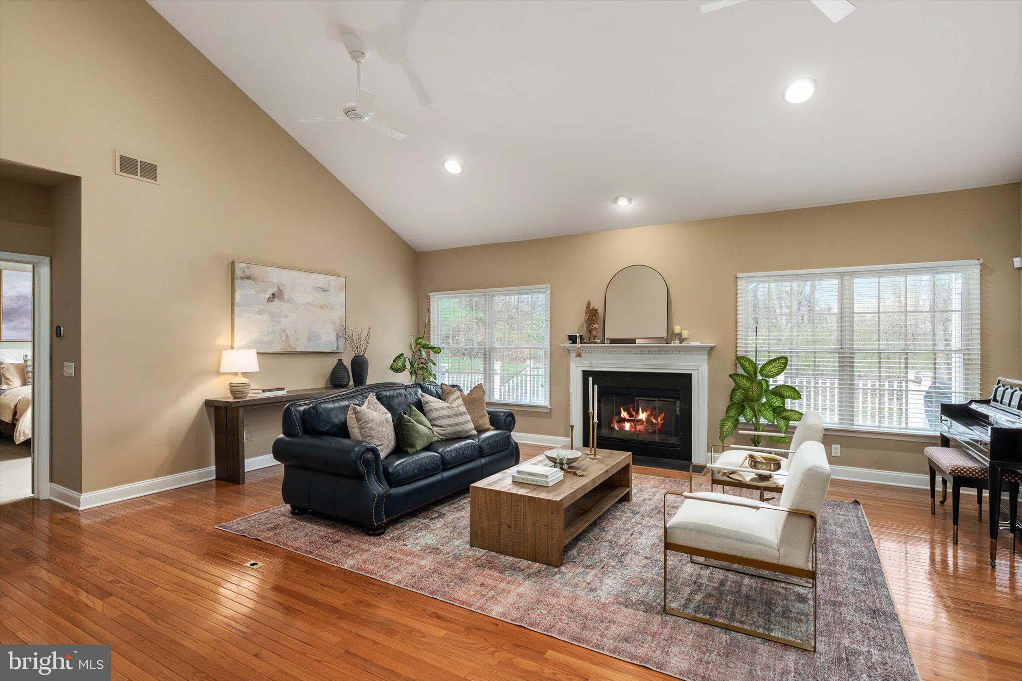 12 Ironwood Road Skillman, NJ 08558 - Photo 9 of 45 Living Room with view of Rear Yard