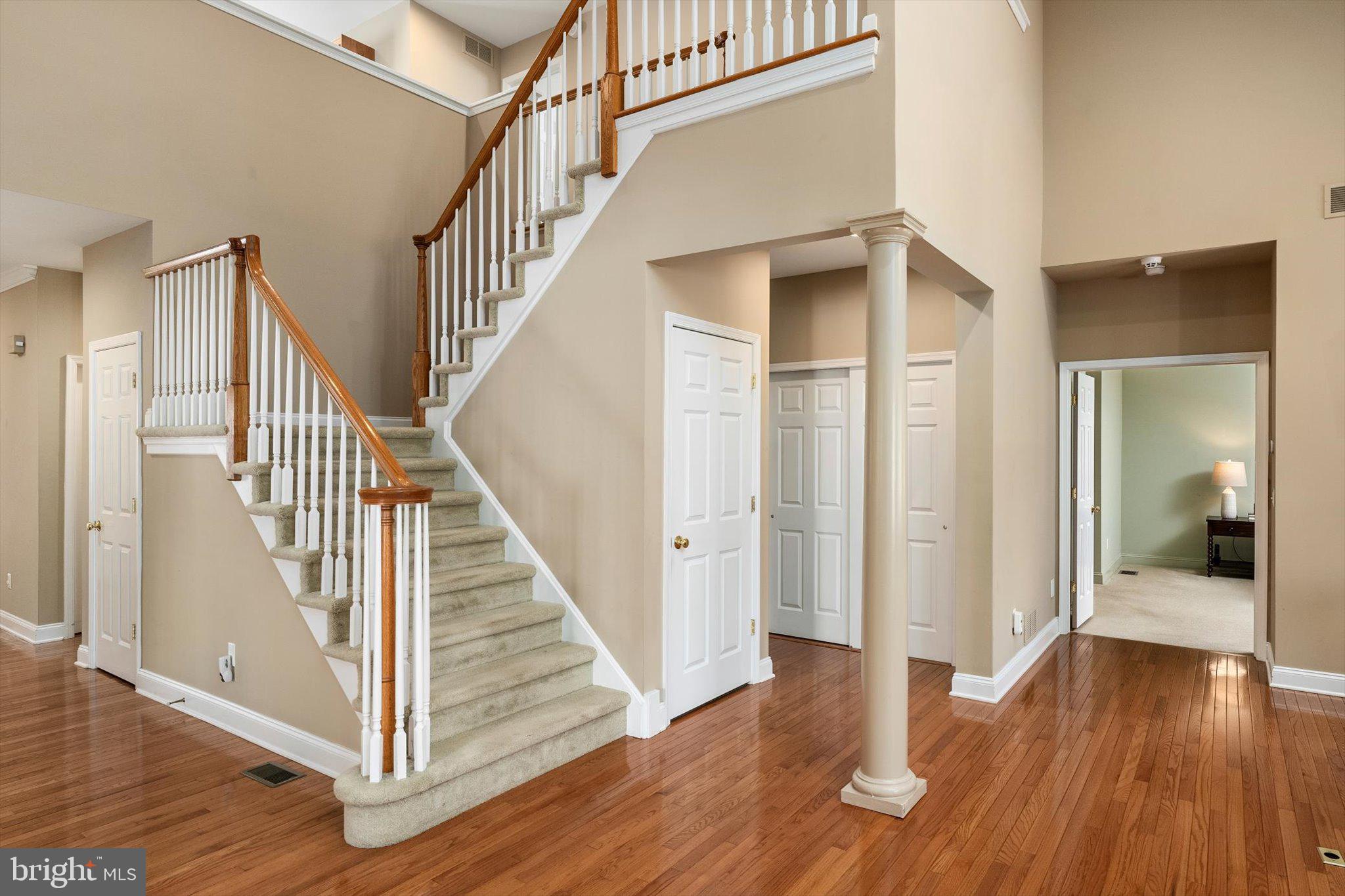 12 Ironwood Road Skillman, NJ 08558 - Photo 10 of 45 Foyer to Upstairs stairs
