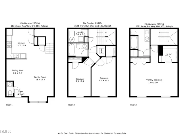 $277,000 | 2621 Ivory Run Way, Unit 105, Raleigh, NC 27603