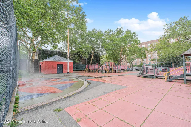 a view of a basket ball ground