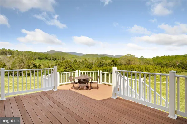 a view of city and mountain