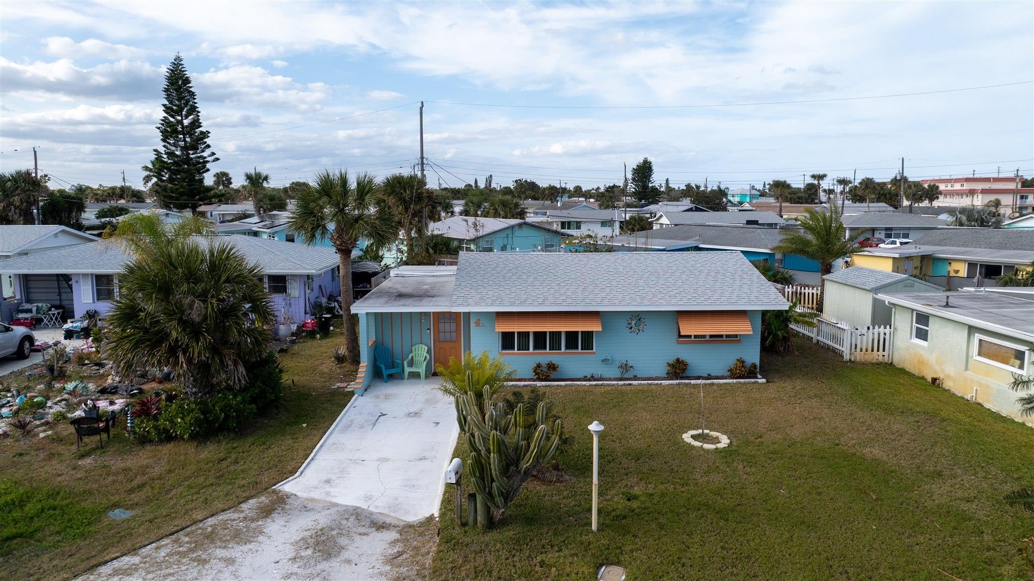 7 Azalea Drive Ormond Beach, FL 32176 - Photo 35 of 46 a view of a house with a garden