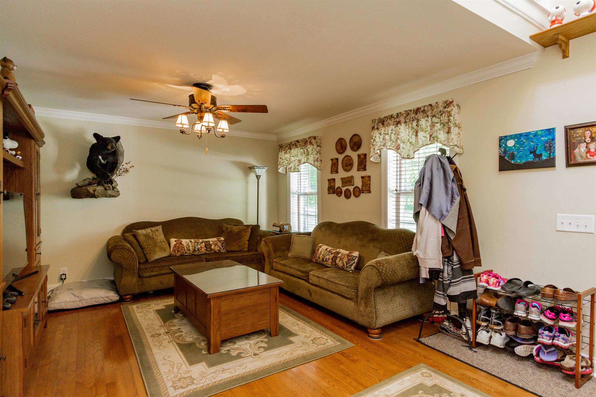 3701 Oakland Road Springfield, TN 37172 - Photo 4 of 22 a living room with furniture ceiling fan and a rug