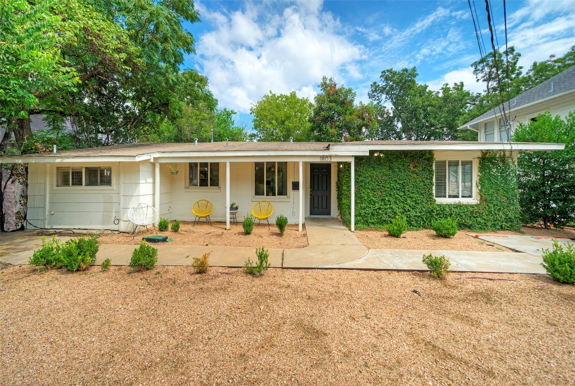 1803 Pearl Street Austin, TX 78701 - Photo 1 of 1 a house view with a outdoor space