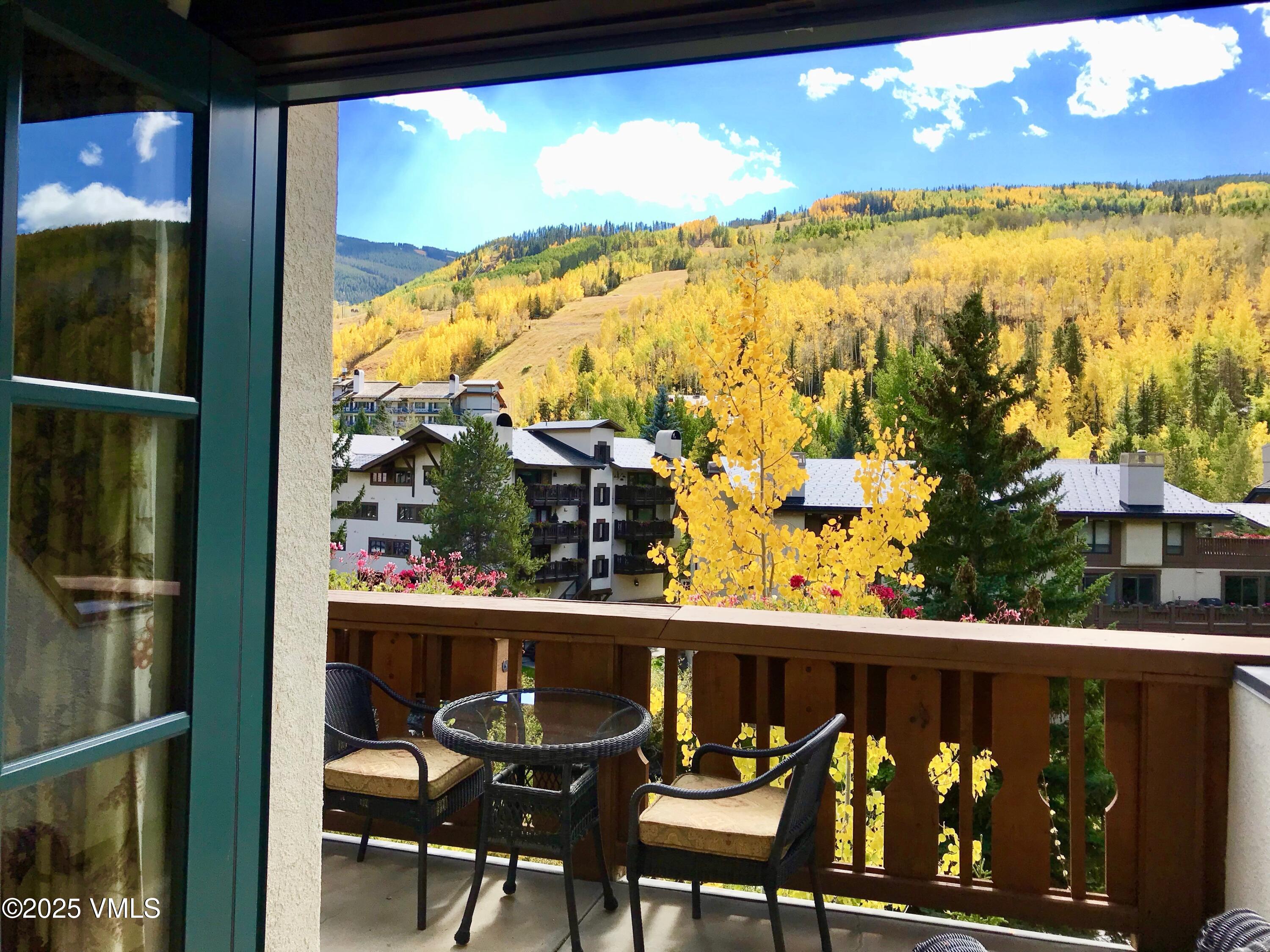 1 Willow Bridge Road, Unit 34 Vail, CO 81657 - Photo 16 of 27 Fall Deck Views