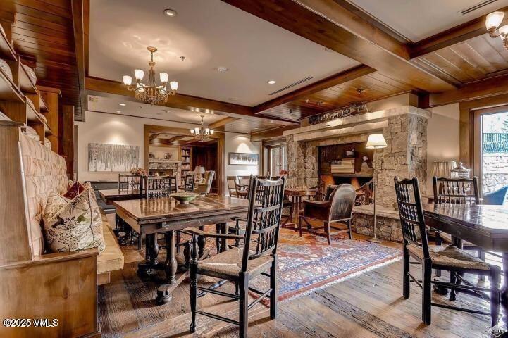 1 Willow Bridge Road, Unit 34 Vail, CO 81657 - Photo 18 of 27 Common Dining Area