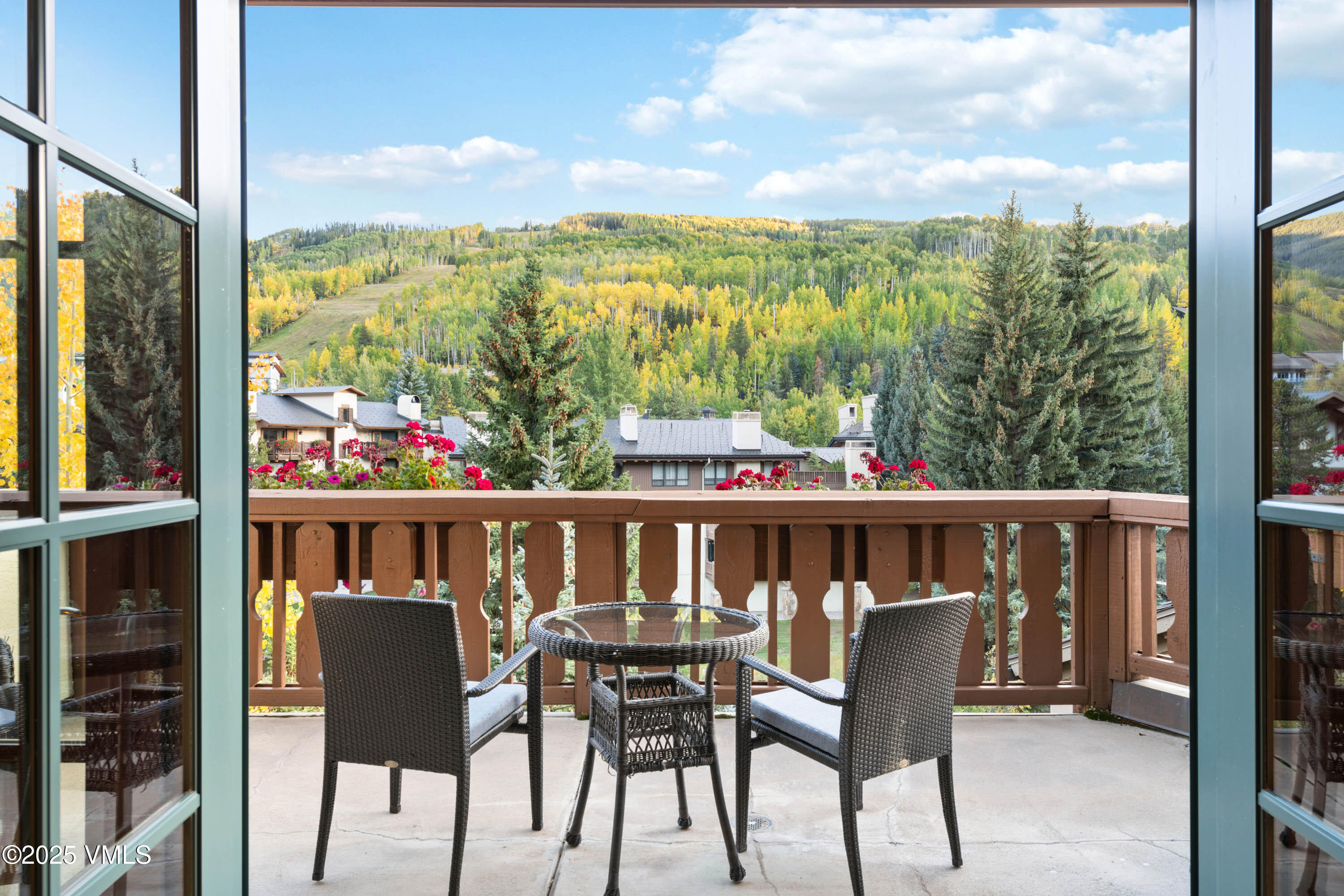 1 Willow Bridge Road, Unit 34 Vail, CO 81657 - Photo 4 of 27 Deck Views