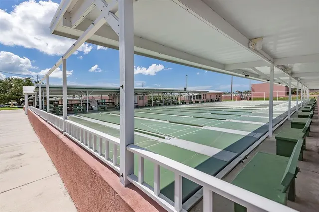 a view of a tennis court