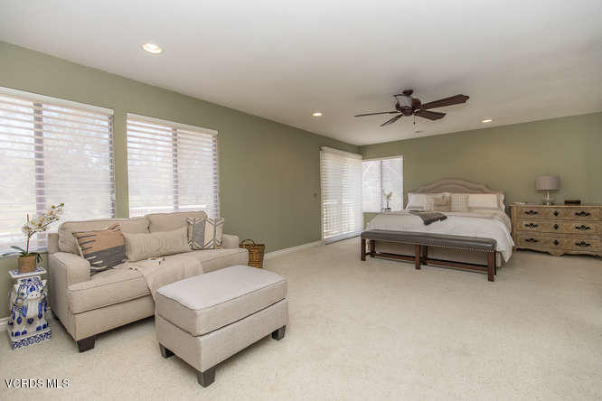 12440 Crystal Ranch Road Moorpark, CA 93021 - Photo 32 of 51 a bedroom with furniture and a large window
