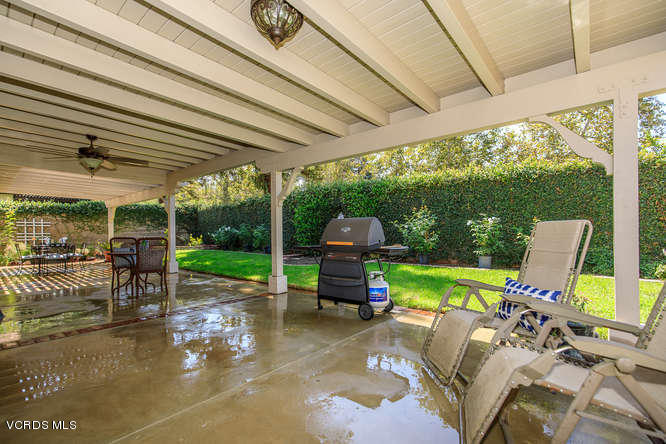 12440 Crystal Ranch Road Moorpark, CA 93021 - Photo 42 of 51 a garden view with a sitting space