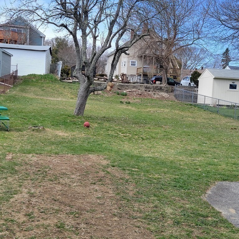 77 Carter Street Fall River, MA 02721 - Photo 19 of 25 a view of a yard with a house