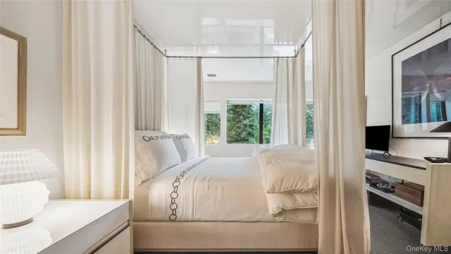 a white bath tub sitting in a room