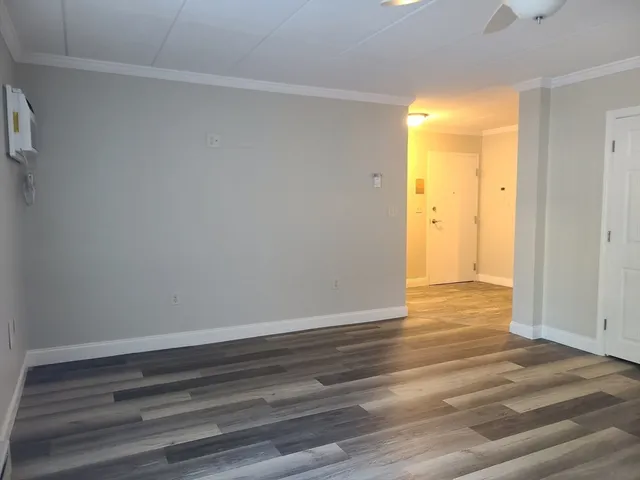 a view of wooden floor