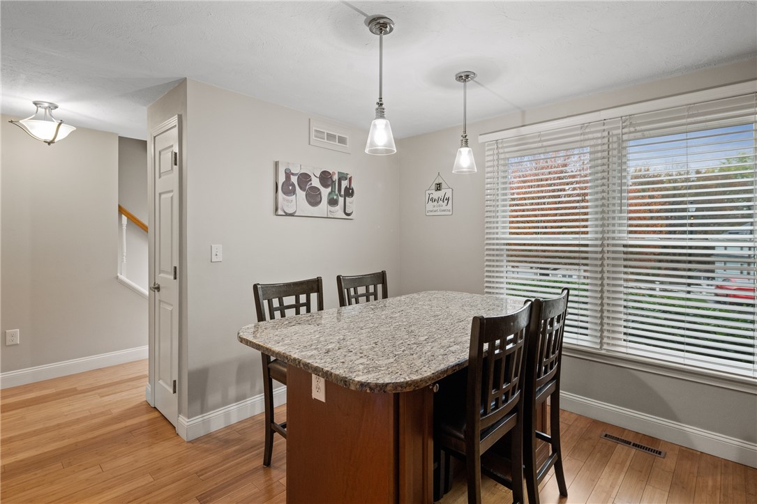 2970 Mendon Road, Unit 5 Cumberland, RI 02864 - Photo 3 of 26 Kitchen Island/Granite Countertops Dining