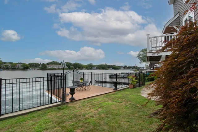 a view of a terrace with chairs