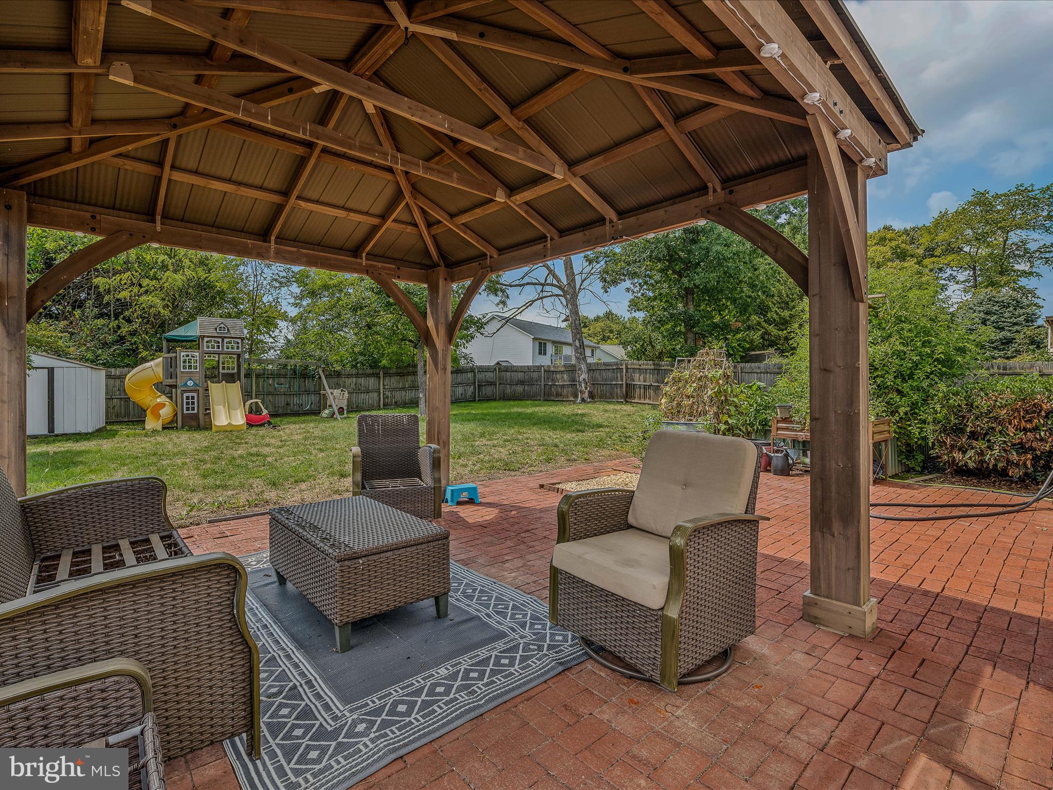 114 Woodrow Road Winchester, VA 22602 - Photo 40 of 56 Back Patio & Yard