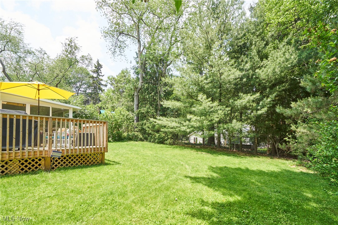 2525 Barrington Road Akron, OH 44333 - Photo 20 of 24 private back yard