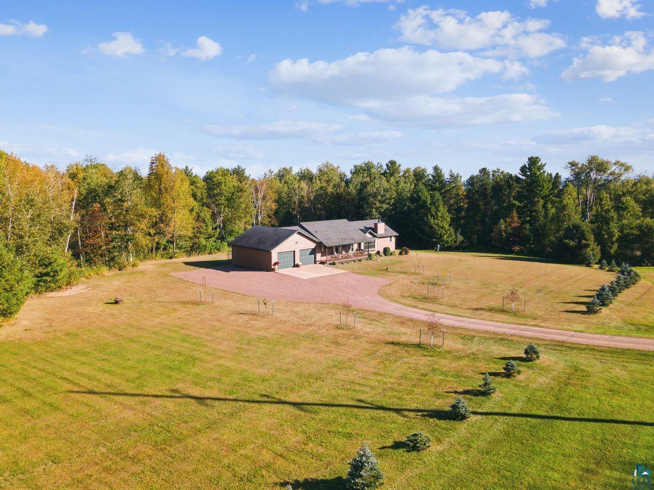 74050 Bjork Road Washburn, WI 54891 - Photo 1 of 33 Bird's eye view with a rural view