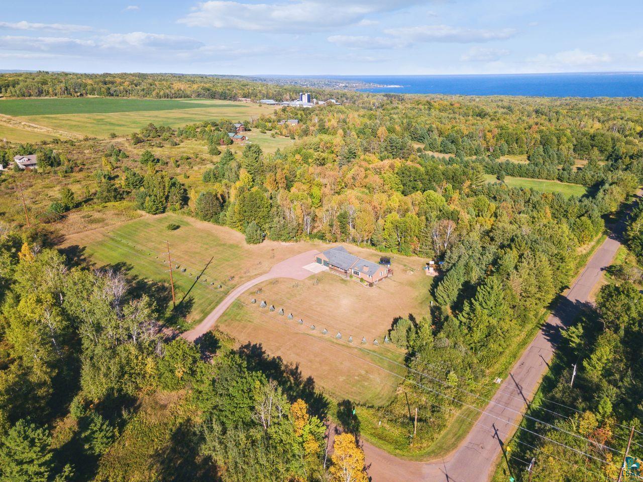 74050 Bjork Road Washburn, WI 54891 - Photo 30 of 33 Aerial view with a rural view