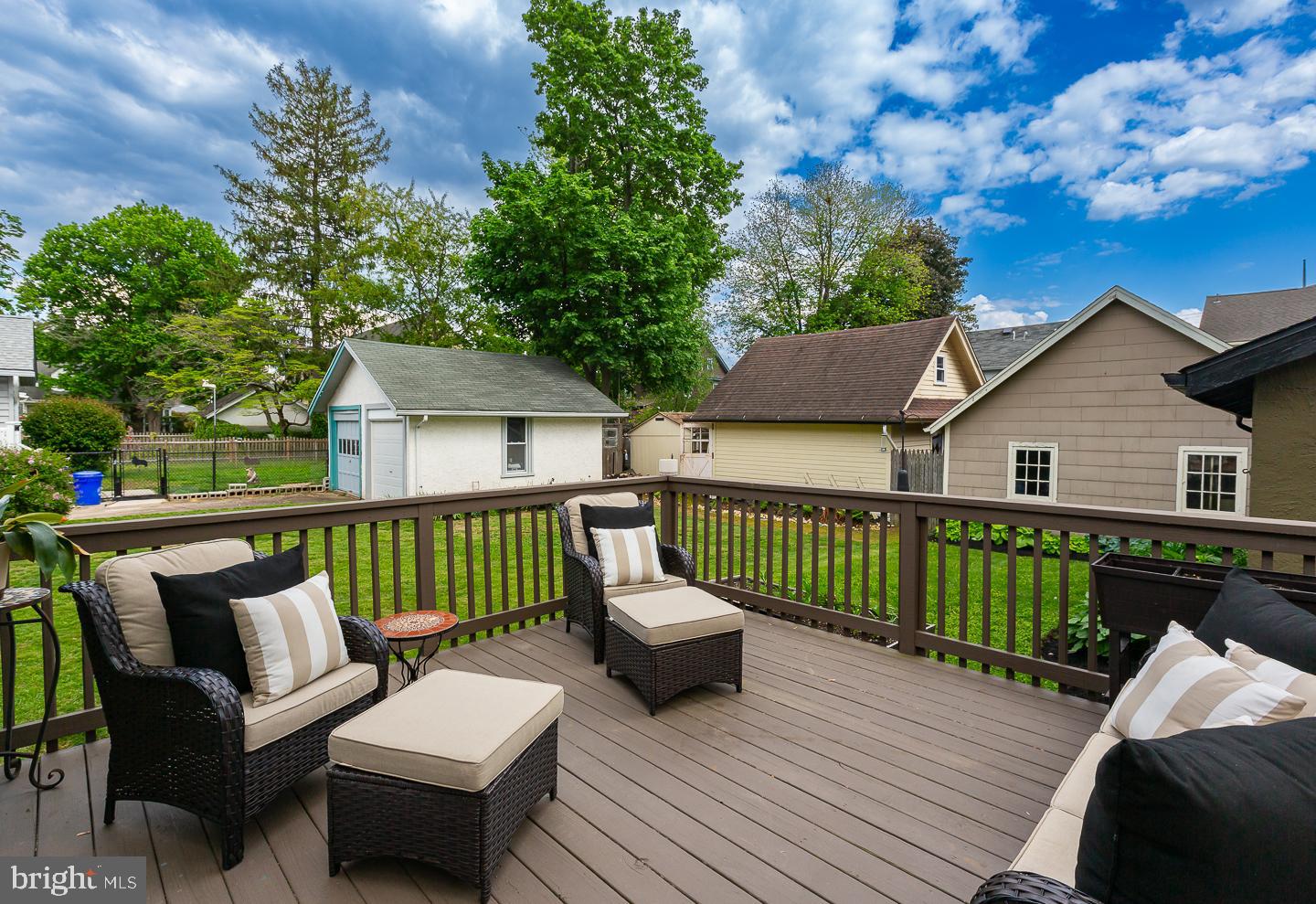 133 Kathmere Road Havertown, PA 19083 - Photo 5 of 45 a view of a deck with furniture