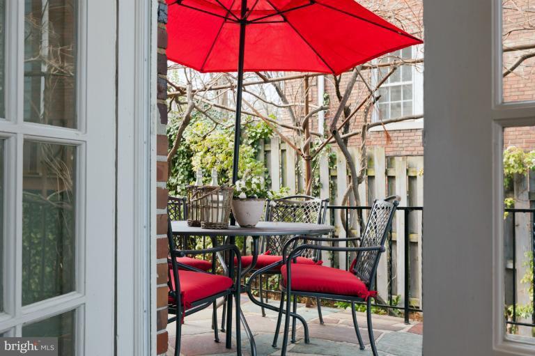 3219 Klingle Road Northwest Washington, DC 20008 - Photo 24 of 30 an outdoor view with patio