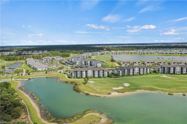 a view of a city with a lake view