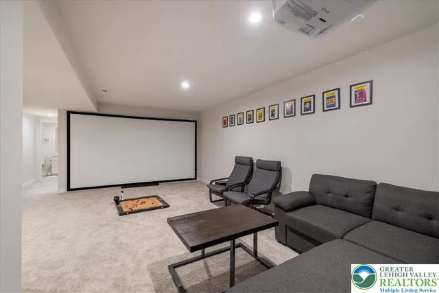 a view of outdoor space with furniture