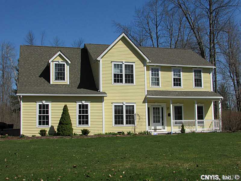 2594 Fallen Timber Path Lysander, NY 13135 - Photo 1 of 1 Exterior Front. Beautiful setting on 1.15 acres.