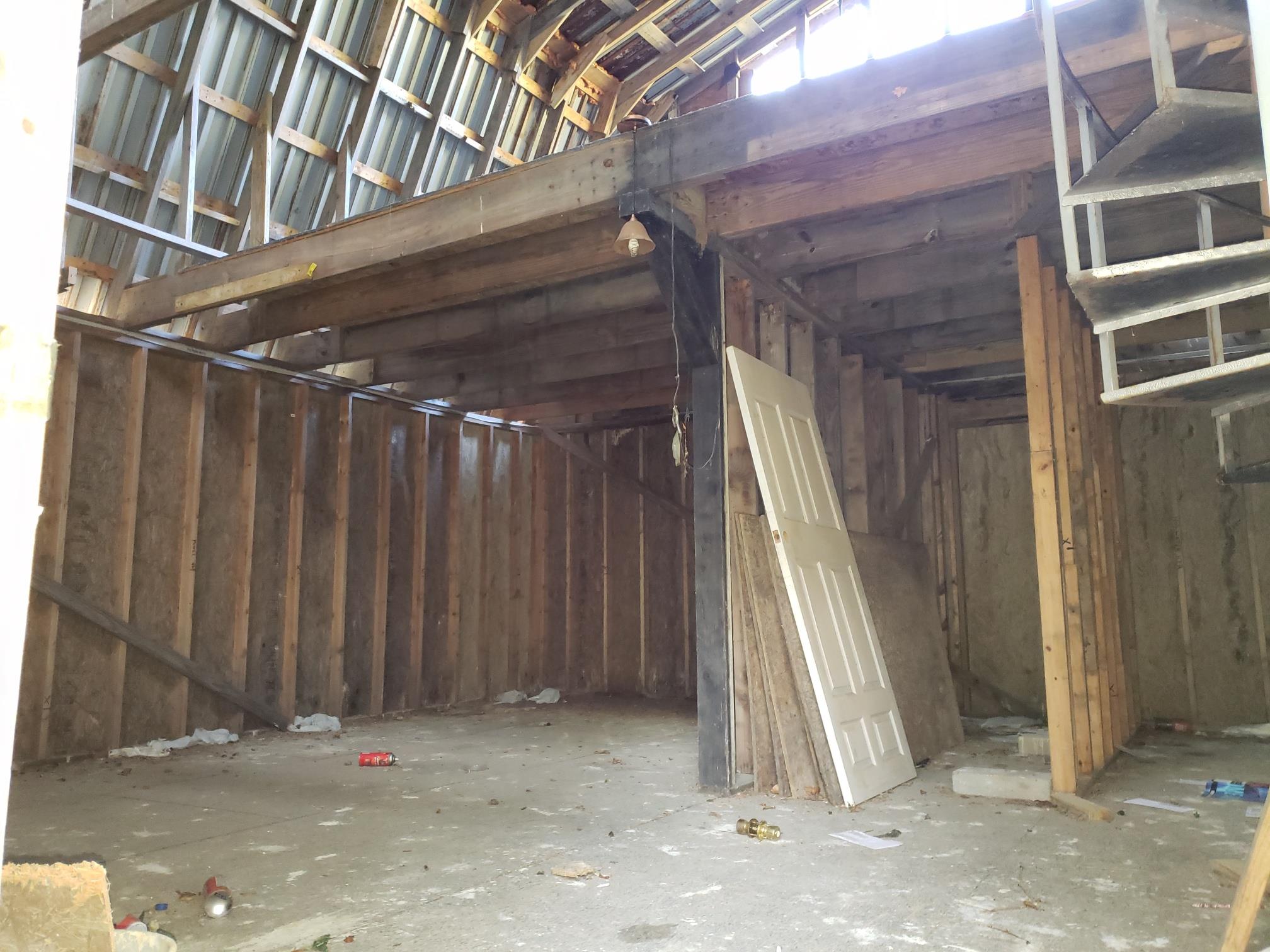 91 March Mill Road Fayetteville, TN 37334 - Photo 14 of 18 Peek inside framed out second home