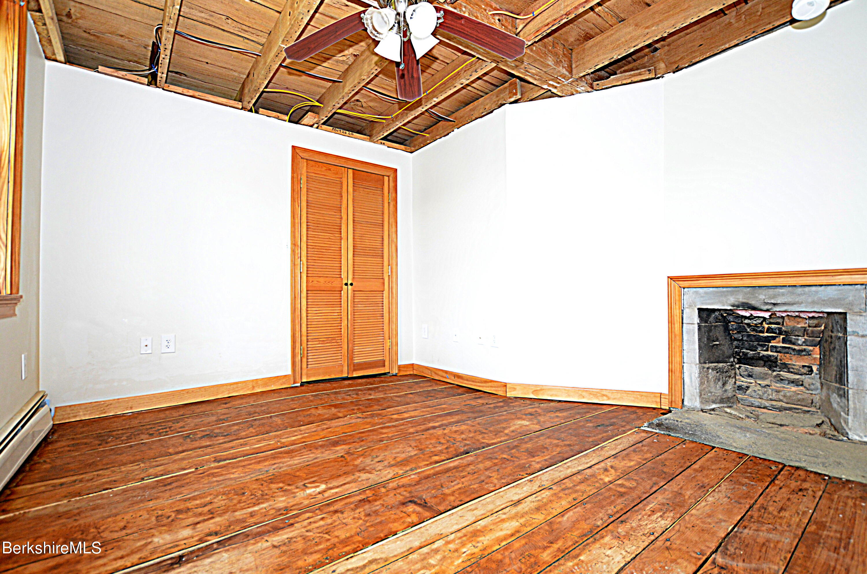 104 North Chester Road Chester, MA 01011 - Photo 24 of 54 a view of a room with wooden floor