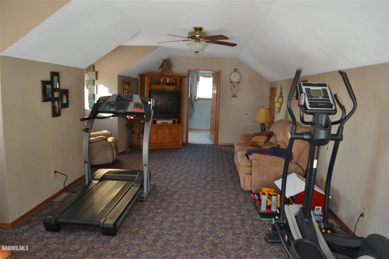 3018 South Golf Road Stockton, IL 61085 - Photo 16 of 24 a view of a room with gym equipment