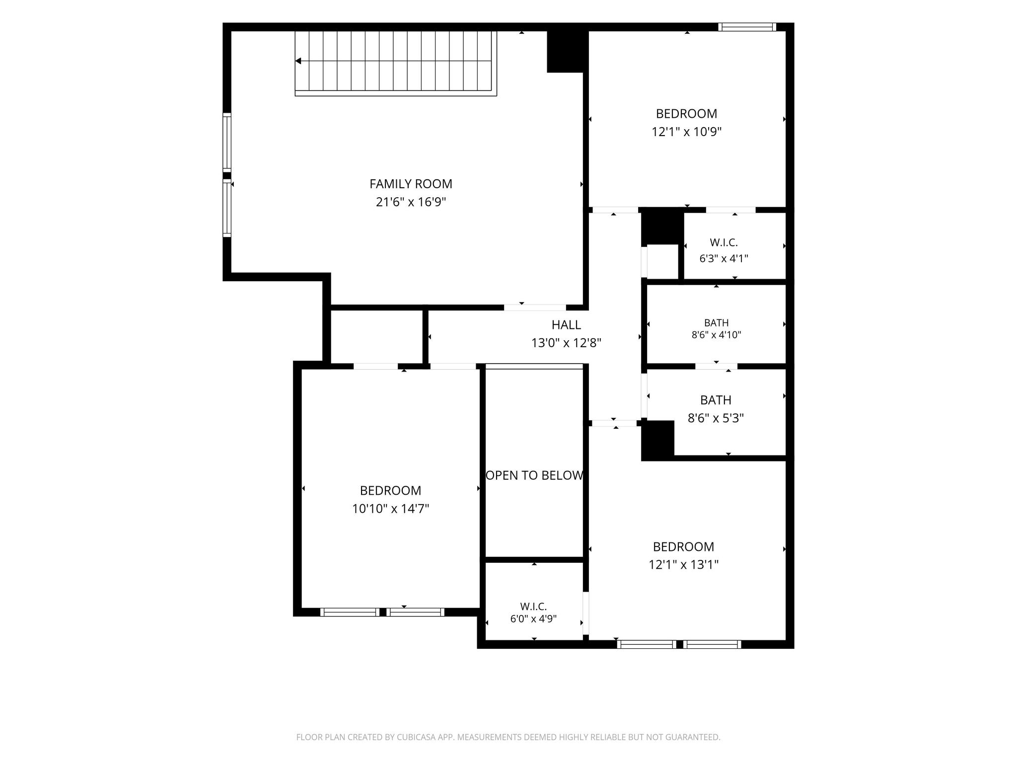 1341 Eagle Ray Street Leander, TX 78641 - Photo 35 of 37 Navigate this comprehensive layout with three bedrooms, two bathrooms, a family room, and hall spaces.
