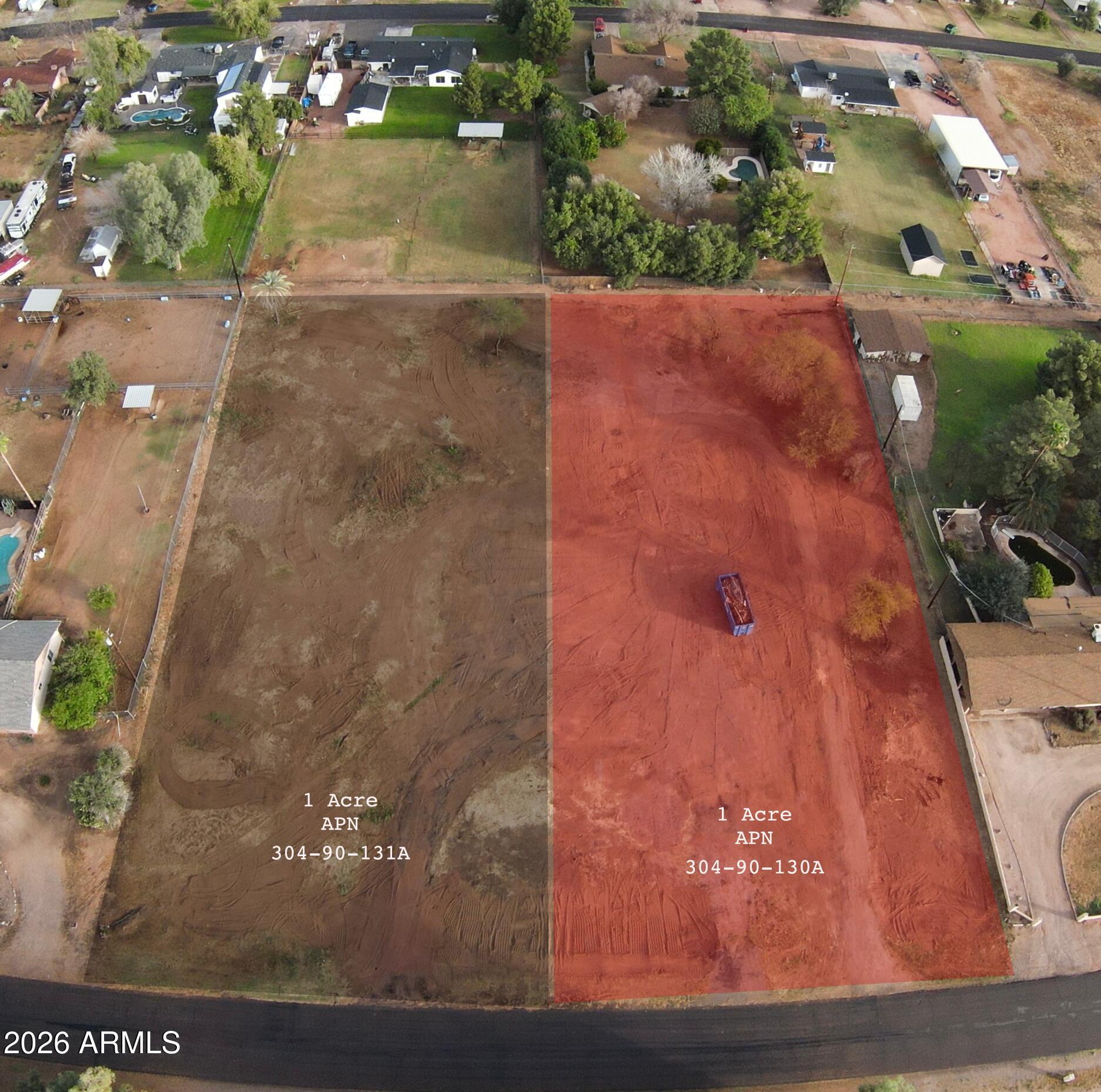 18538 East Cloud Road Queen Creek, AZ 85142 - Photo 3 of 4 cloud parcels overlay