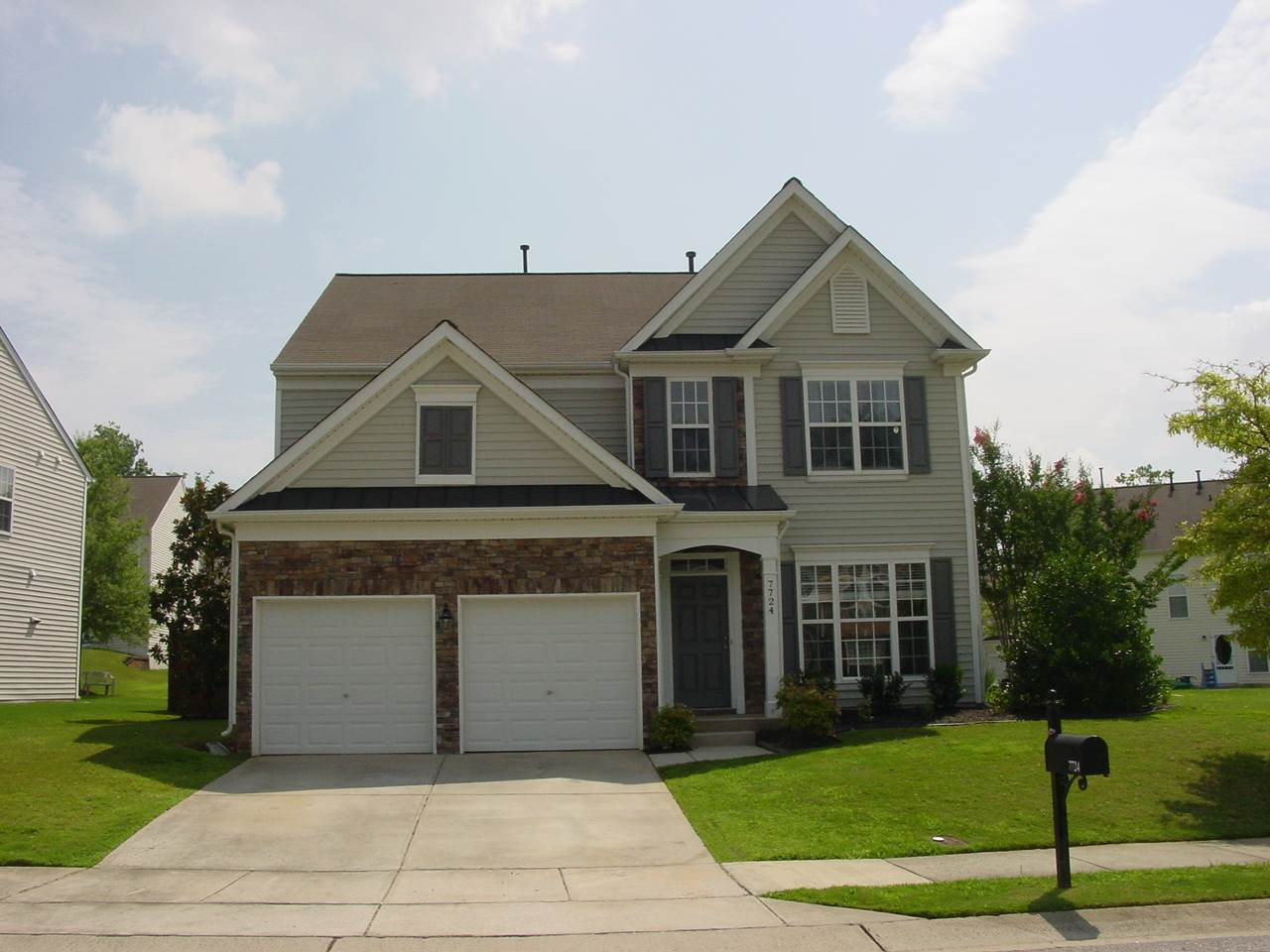 7724 Jackson Dane Drive Raleigh, NC 27613 - Photo 1 of 25 Beautiful curb appeal, located next to spacious common area. Exterior Front