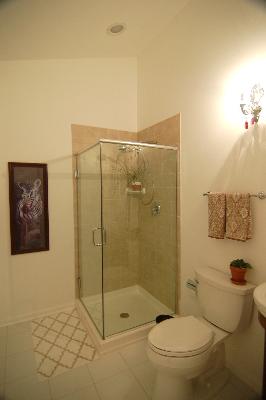 128 Fairbank Road Riverside, IL 60546 - Photo 8 of 11 a bathroom with a toilet and a shower