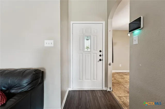 wooden floor in a gallery