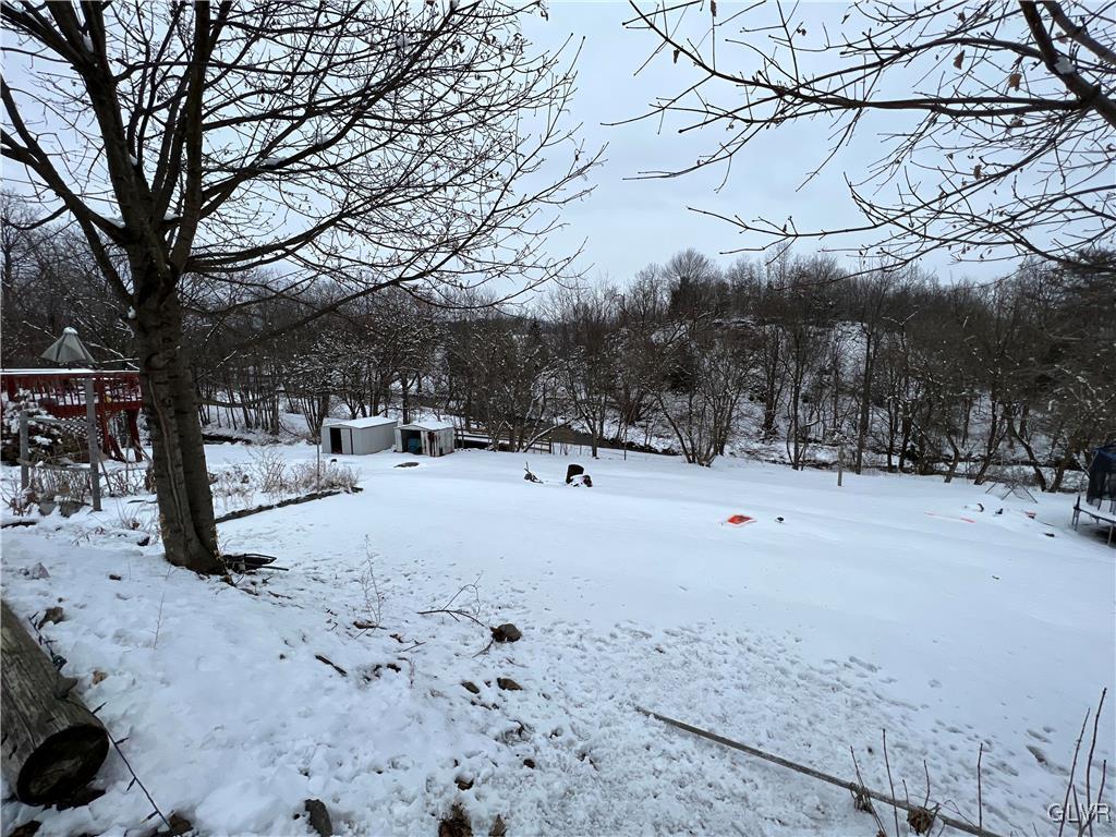 898 Bangor Road Nazareth, PA 18064 - Photo 3 of 16 a view of road with snow on the road