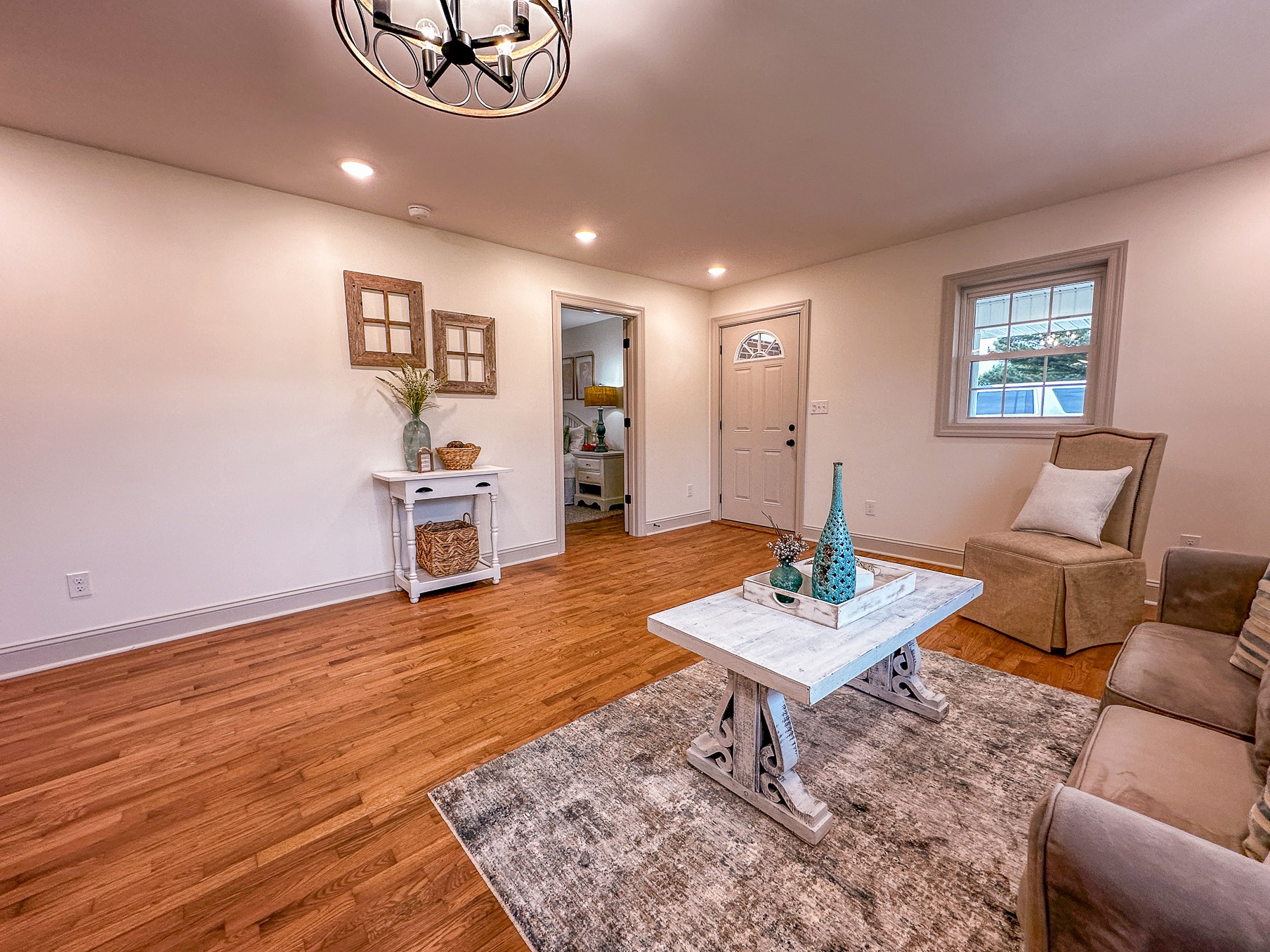 116 Smith Circle Loretto, TN 38469 - Photo 6 of 23 a living room with furniture and a wooden floor