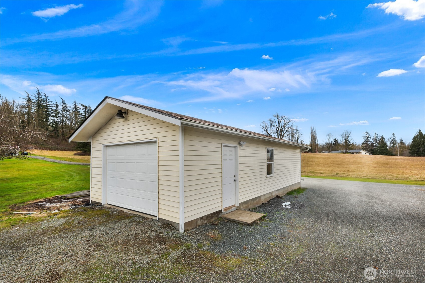 4610 Curtis Road Bellingham, WA 98226 - Photo 14 of 34 a view of a terrace with a lake view