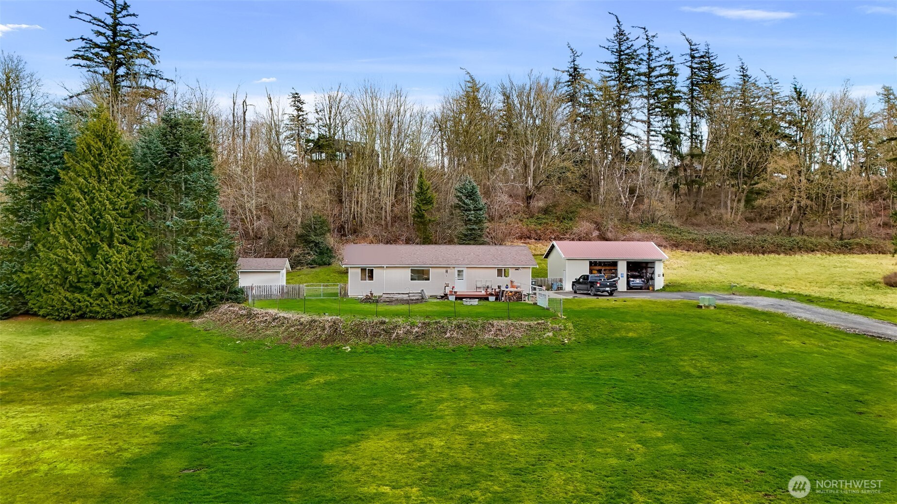 4610 Curtis Road Bellingham, WA 98226 - Photo 6 of 34 a view of a house with a yard