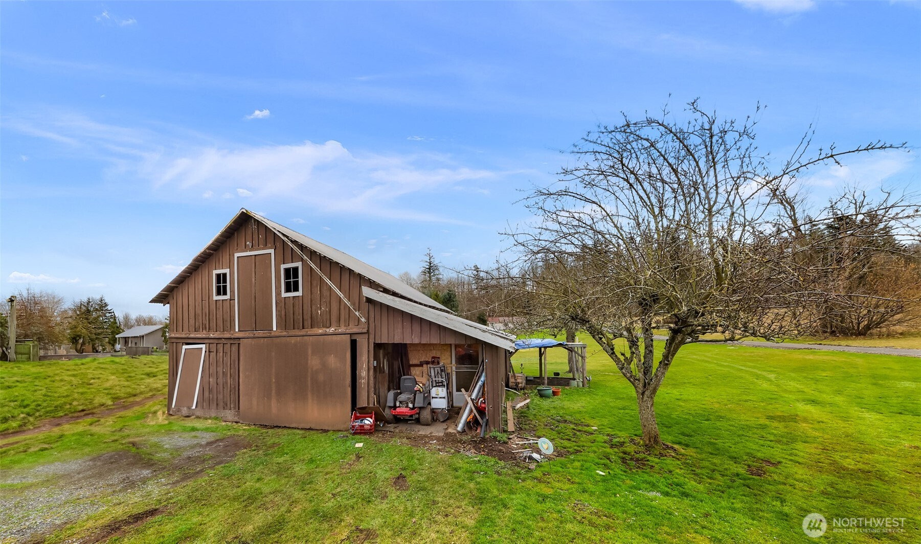 4610 Curtis Road Bellingham, WA 98226 - Photo 7 of 34 a view of a house with a big yard