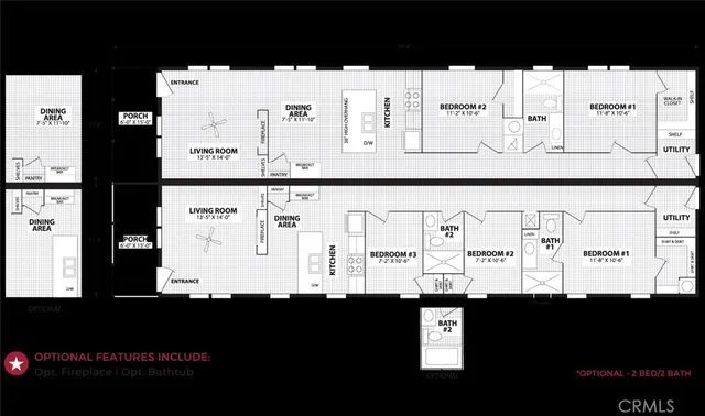 a view of a black and white wall