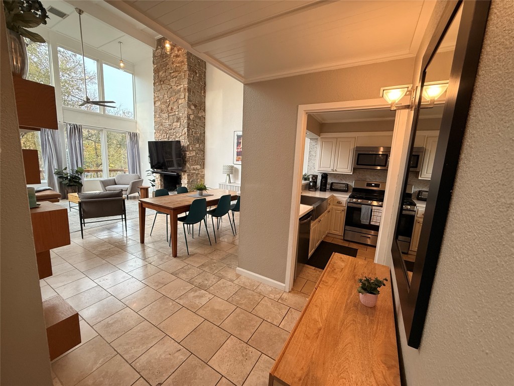 Undisclosed Address Austin, TX 78746 - Photo 26 of 26 a view of a living room with furniture and a large window